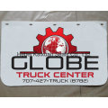 White Color Truck Mudguard/Plastic Trailer Mud Flap